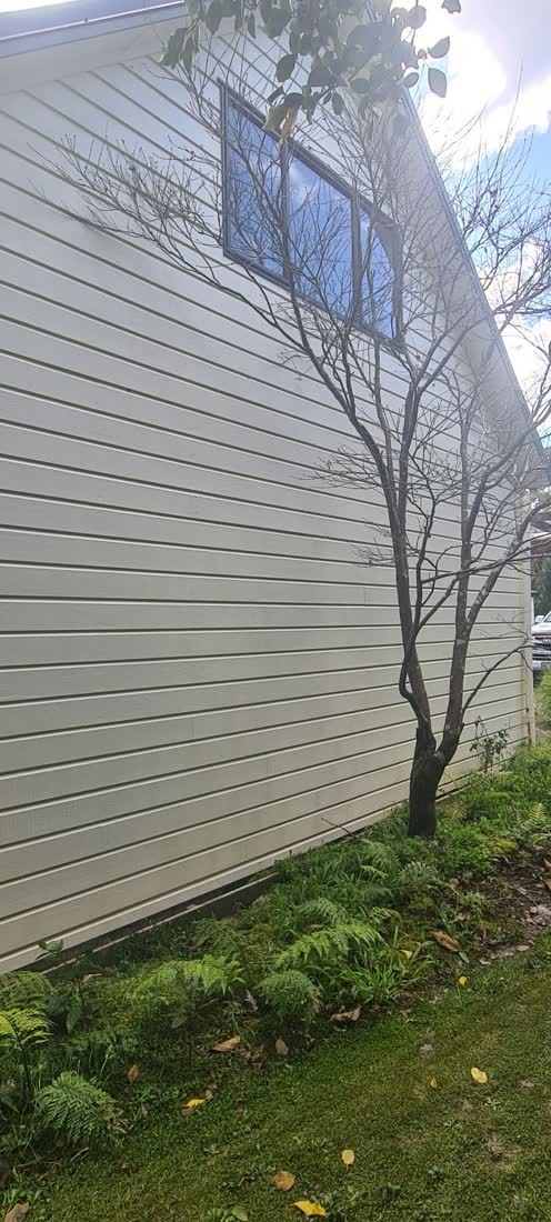 The same home after a Spray Away soft wash, clean and fresh